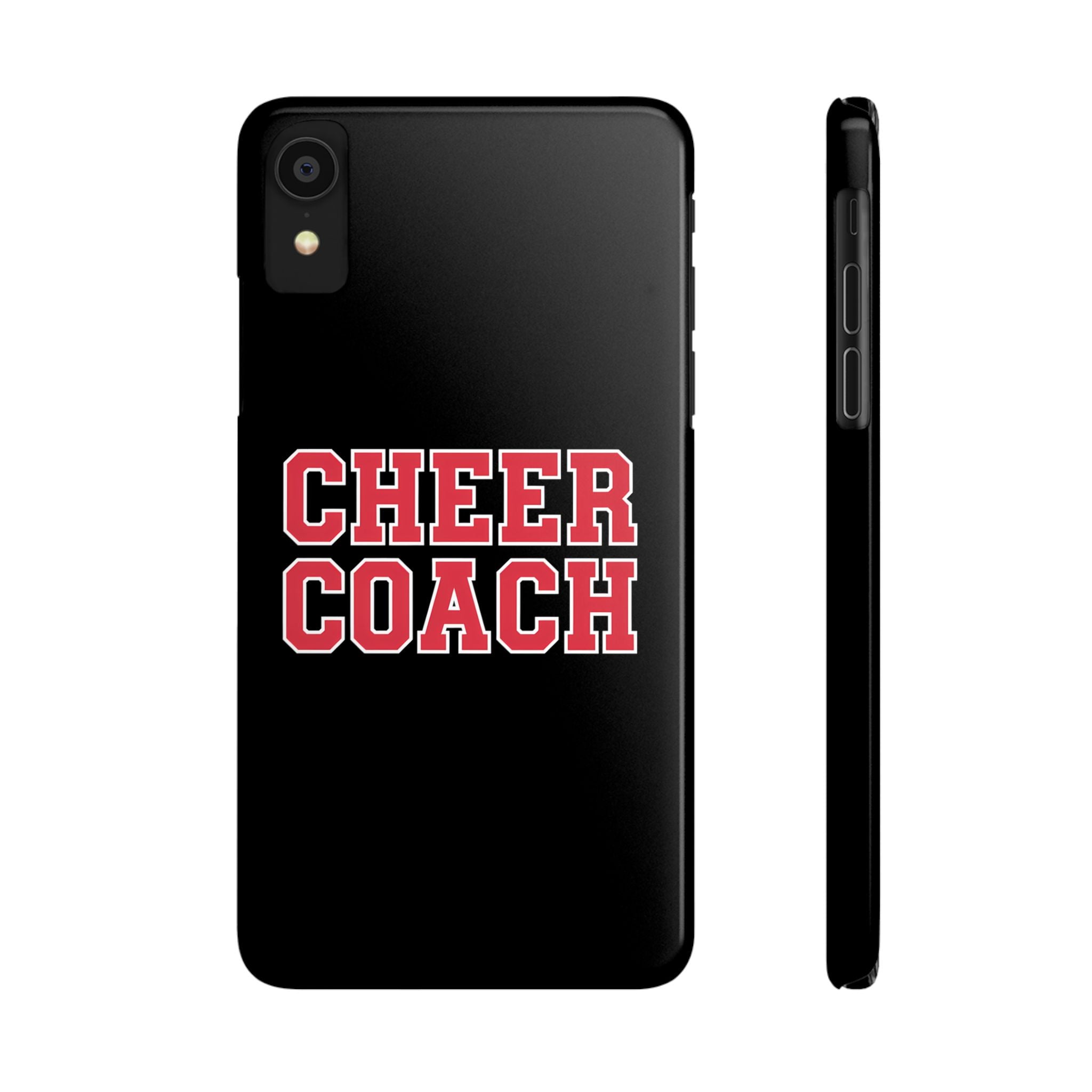 Premium Cheer Coach iPhone Case | Cheer Coach Gifts Slim Phone Cases
