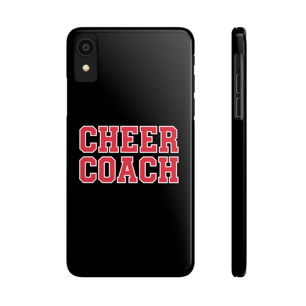 Premium Cheer Coach iPhone Case | Cheer Coach Gifts Slim Phone Cases