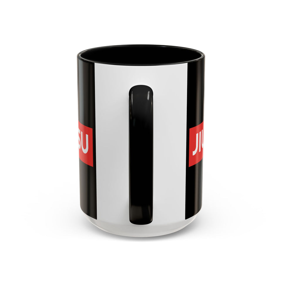 Brazilian Jiu Jitsu Surpassing | BJJ Accent Coffee Mug