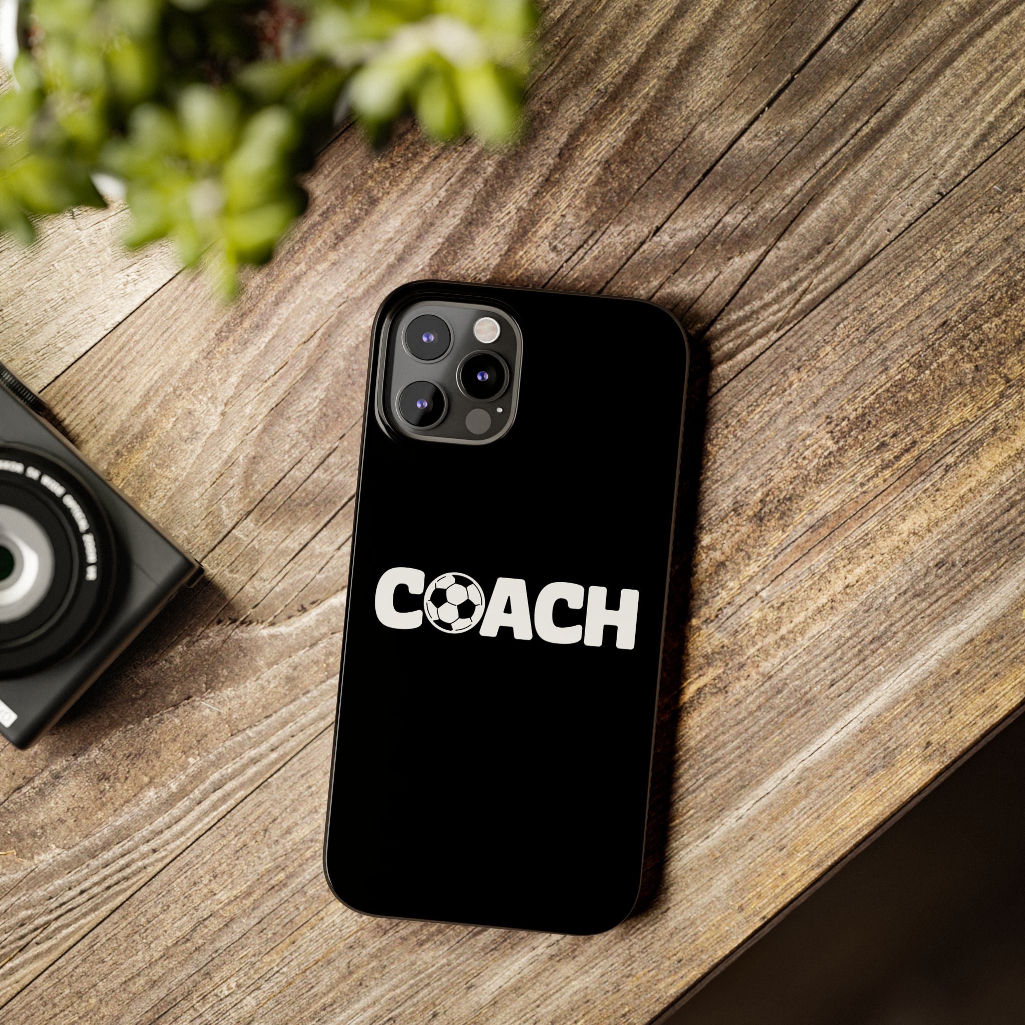 Premium Soccer Coach iPhone Case | Soccer Coach Gifts Slim Phone Cases