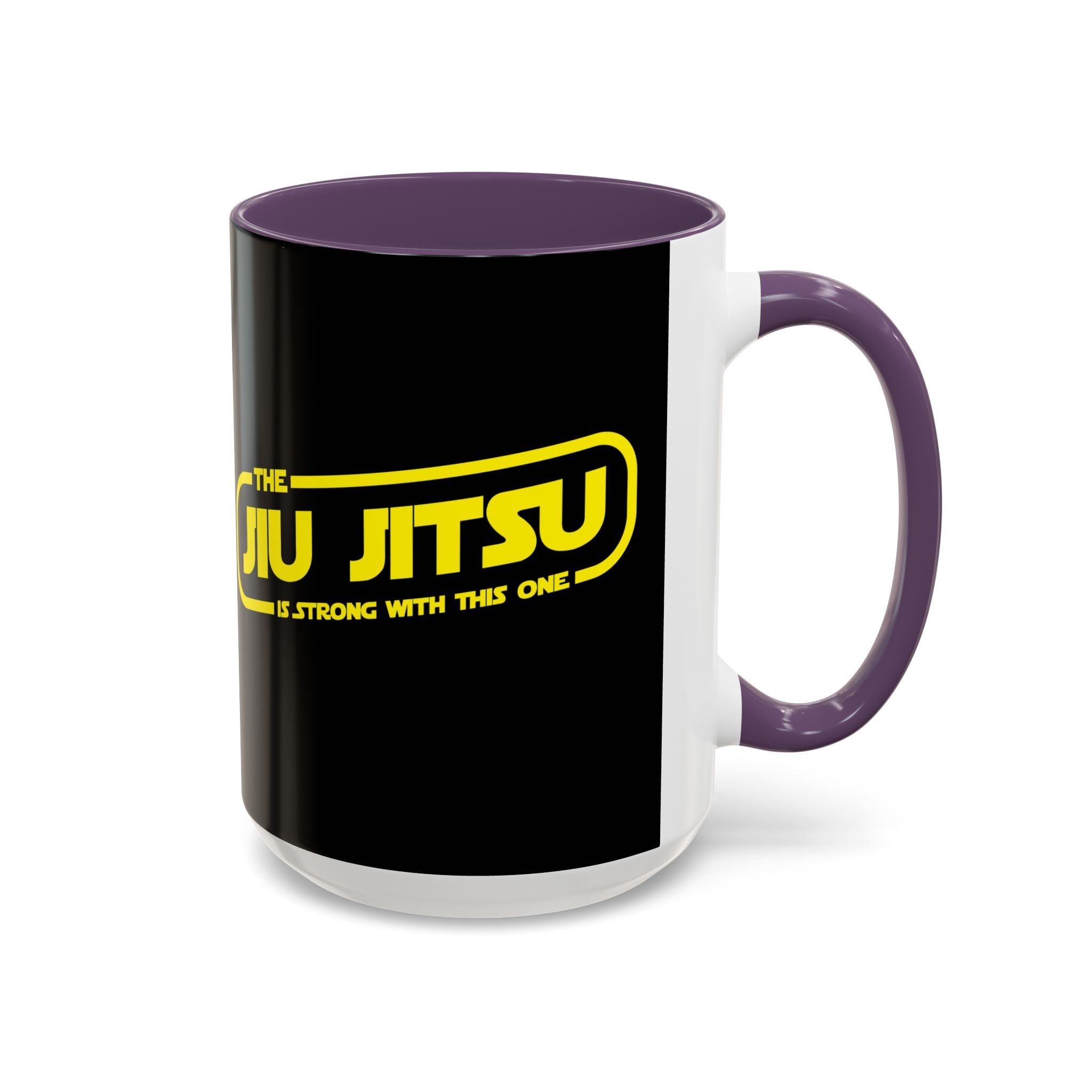 Brazilian Jiu Jitsu The Jiu Jitsu Is Strong With This One | BJJ Accent Coffee Mug