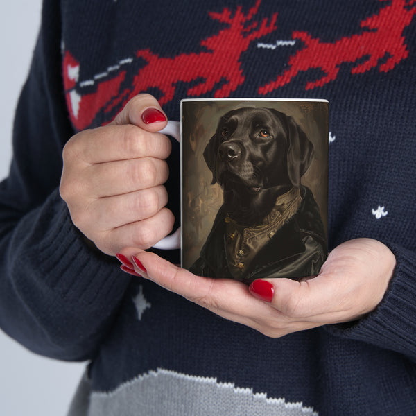 Classical Painting Labrador Mug | Labrador Coffee Mug | Cute Labrador Gift | Funny Labrador Presents | Labrador Mug 1 11oz
