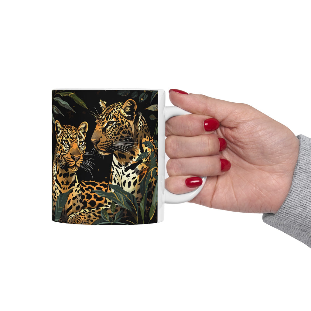 Leopard Mug | Leopard Gifts For Leopard Lovers | Leopard Presents | Leopard Ceramic Mug 11oz