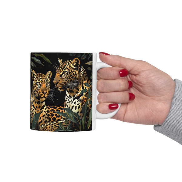 Leopard Mug | Leopard Gifts For Leopard Lovers | Leopard Presents | Leopard Ceramic Mug 11oz
