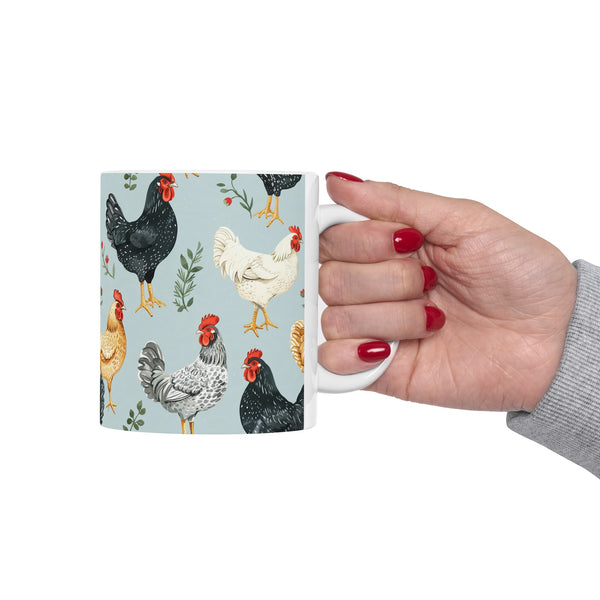 chicken gift, chicken mug, gifts for chicken lovers, gifts for chicken owners, chicken themed gifts, chicken gifts for her, chicken coffee mug, chicken gifts for chicken lovers, chicken presents, 