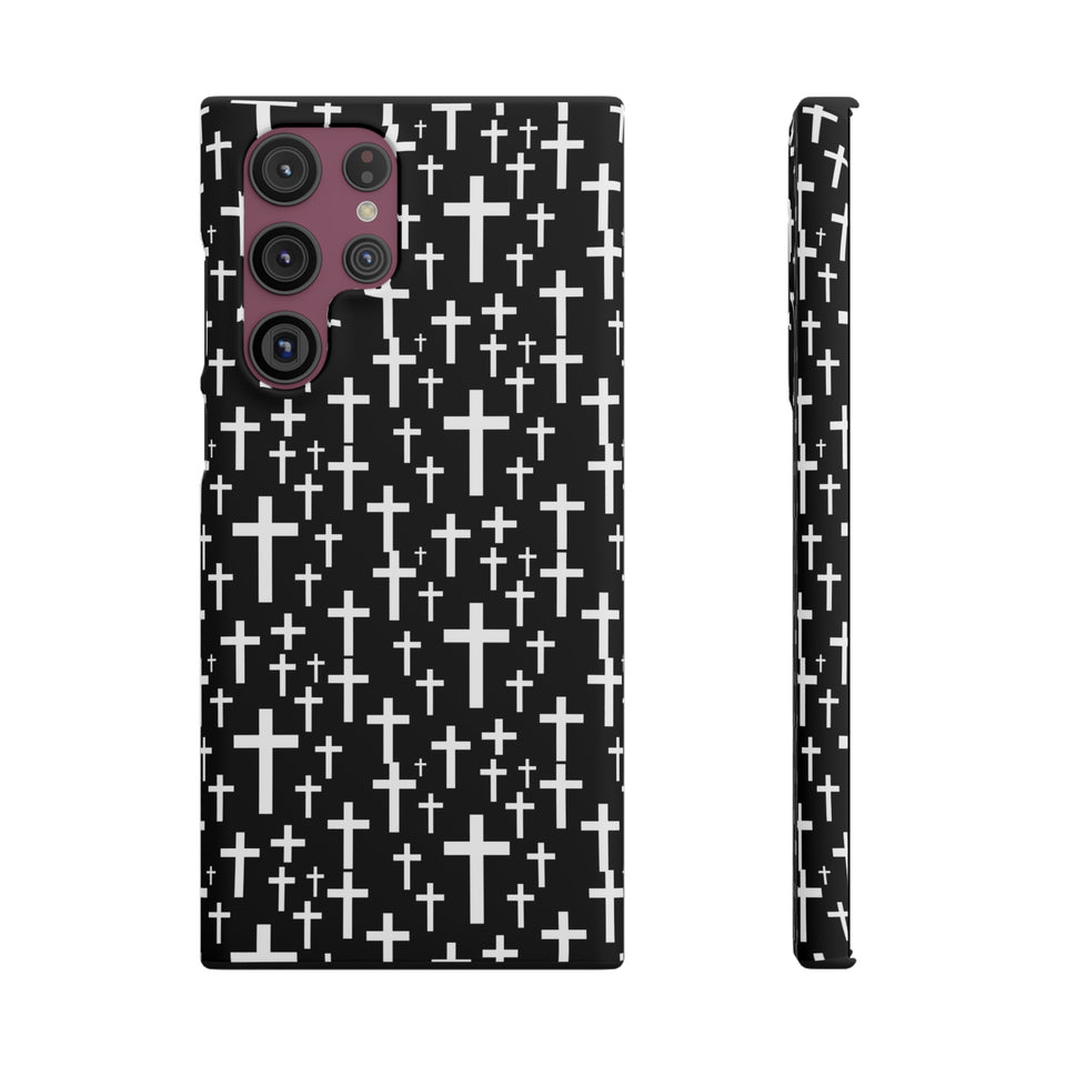 Faith In Jesus iPhone Christian Religion Phone Case | Faith Cross Phone Case | Christian Cross iPhone & Samsung Galaxy Snap Cases
