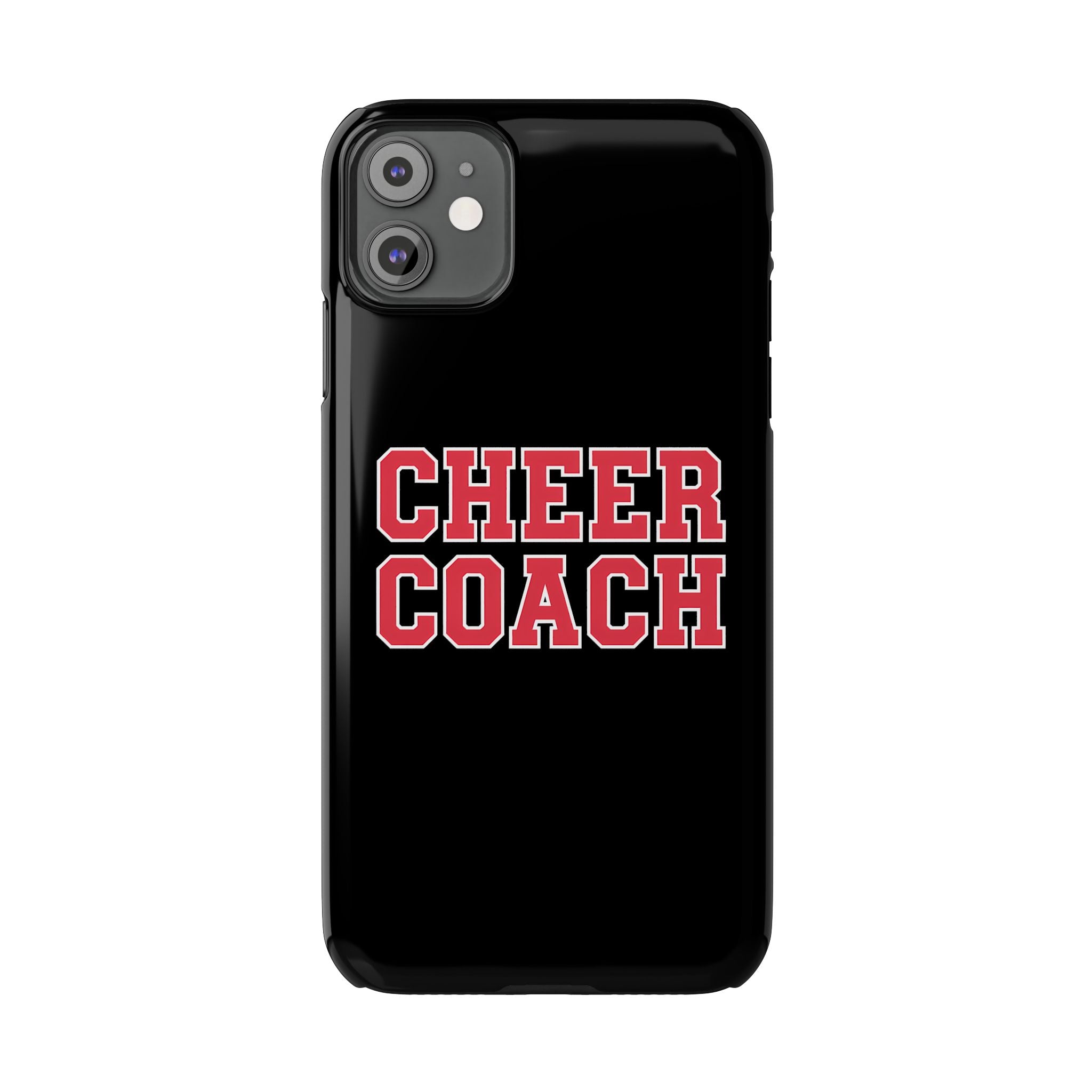 Premium Cheer Coach iPhone Case | Cheer Coach Gifts Slim Phone Cases