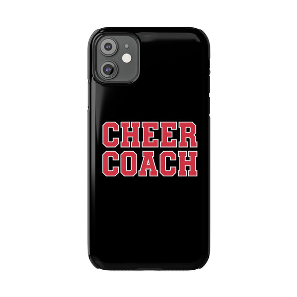 Premium Cheer Coach iPhone Case | Cheer Coach Gifts Slim Phone Cases