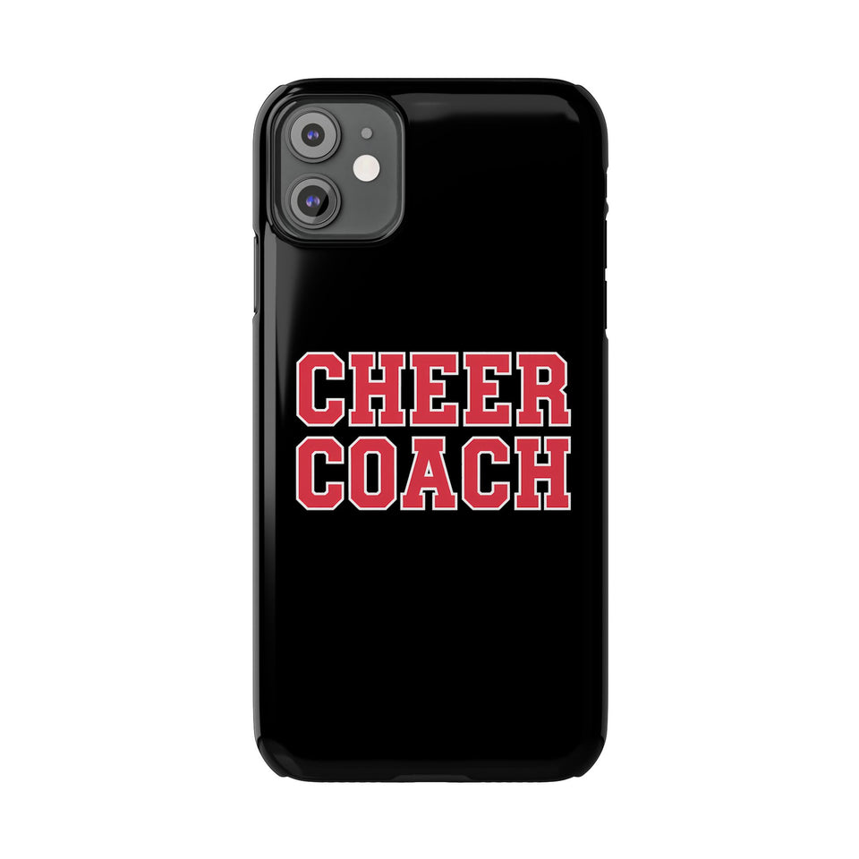 Premium Cheer Coach iPhone Case | Cheer Coach Gifts Slim Phone Cases