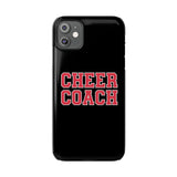 Premium Cheer Coach iPhone Case | Cheer Coach Gifts Slim Phone Cases Premium Cheer Coach iPhone Case | Cheer Coach Gifts Slim Phone Cases