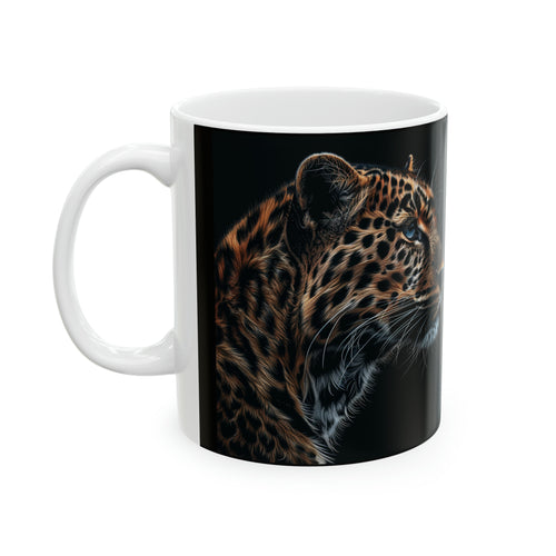 Leopard Mug | Leopard Coffee Mug | Cute Leopard Gift | Leopard Presents | Leopard Mug 1 11oz