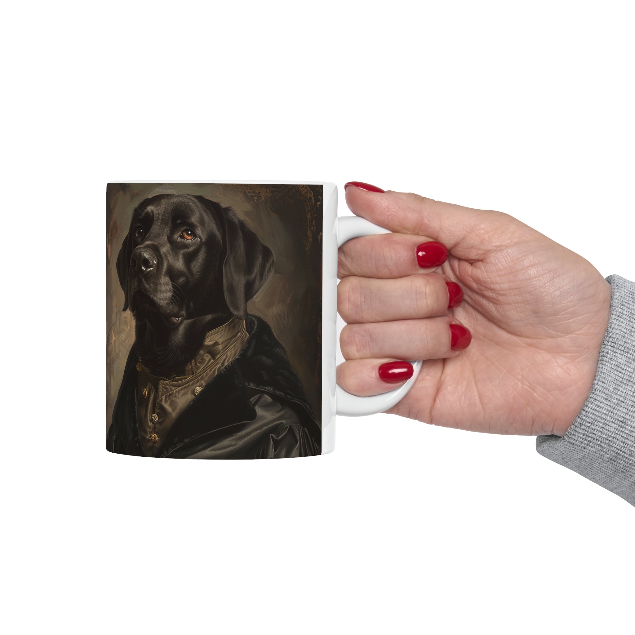 Classical Painting Labrador Mug | Labrador Coffee Mug | Cute Labrador Gift | Funny Labrador Presents | Labrador Mug 1 11oz