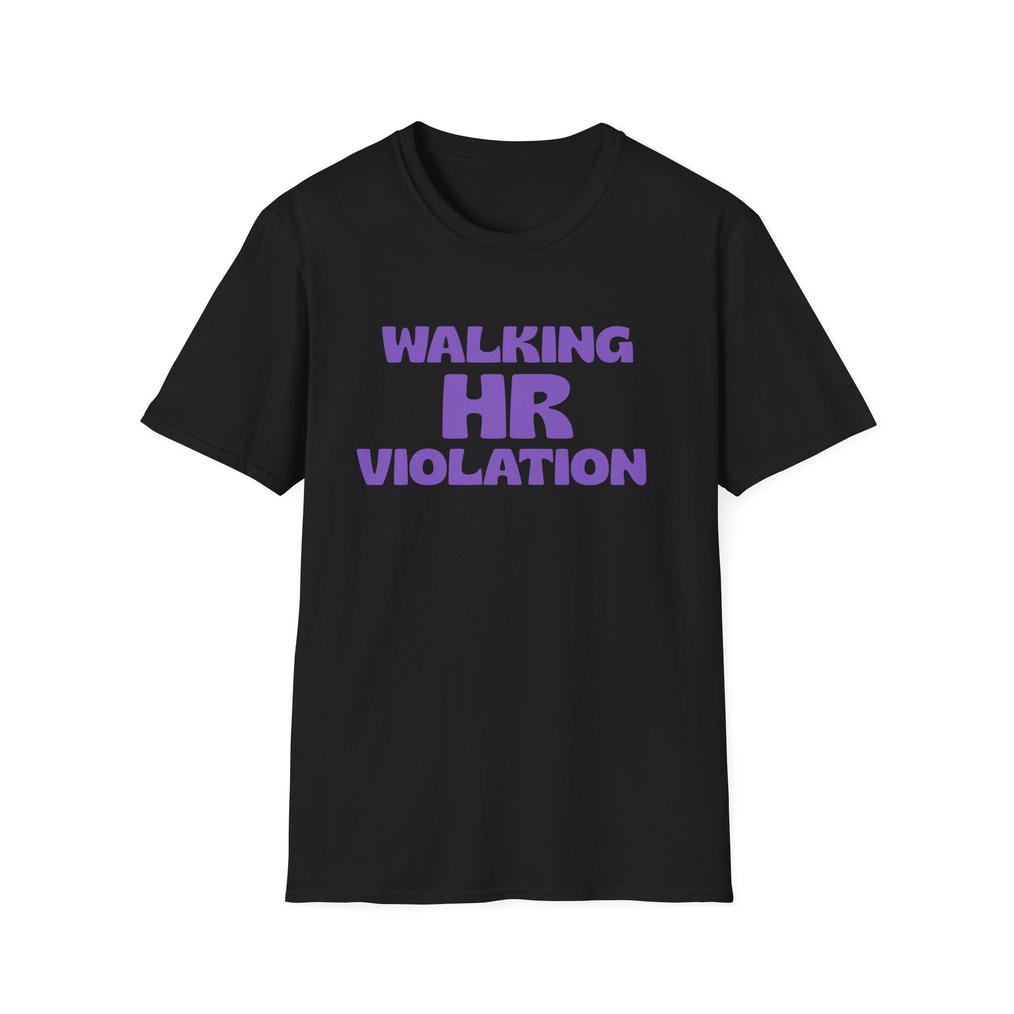 Walking HR Violation T-Shirt — Funny Workplace Humor Tee