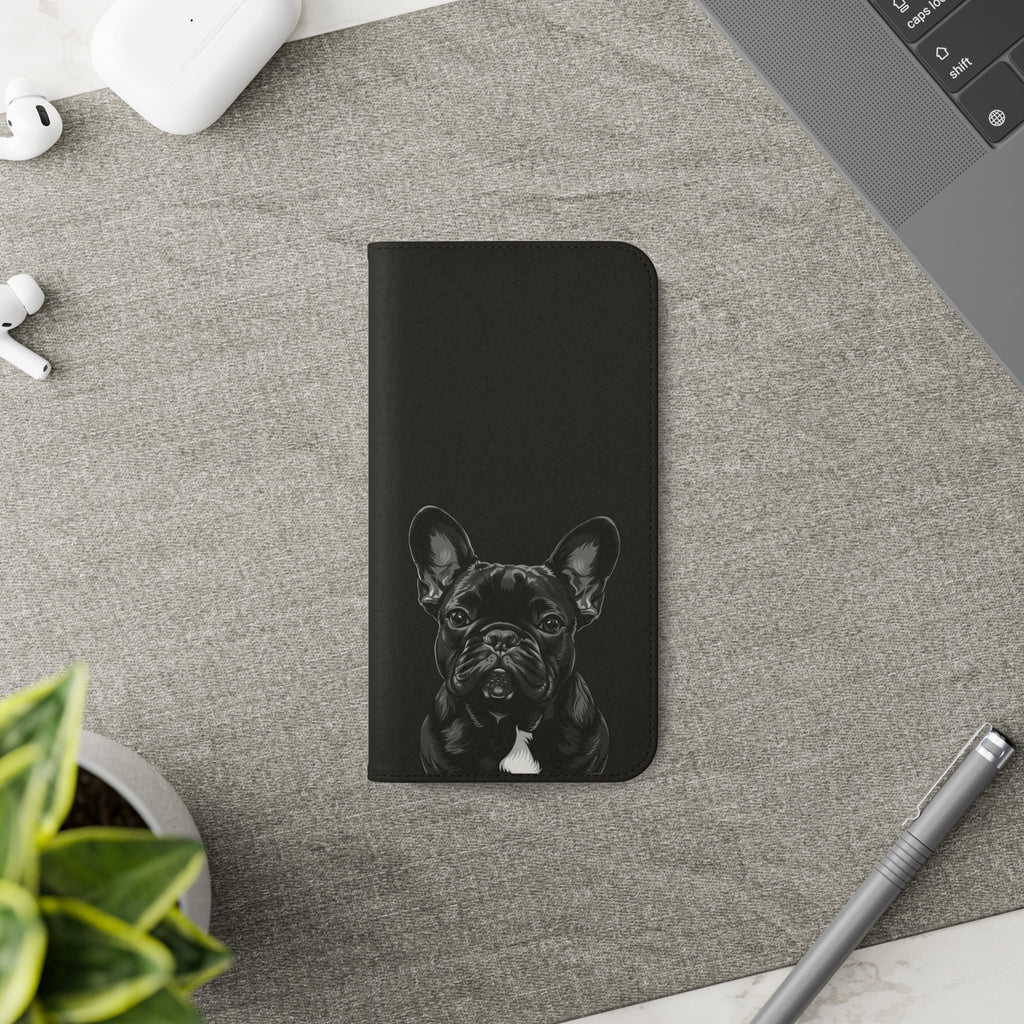 French Bulldog Phone Case | I Love My Frenchie Wallet Phone Case Gifts | IPhone & Samsung Galaxy French Bulldog Flip Cases