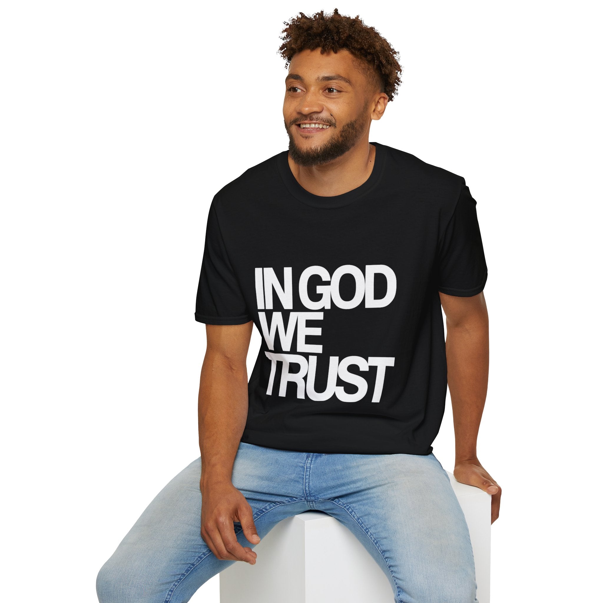 "In God We Trust" T-Shirt — Patriotic Faith Graphic Tee
