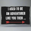 I Used To Be An Adventurer Like You Fantasy RPG Video Gamer Blanket