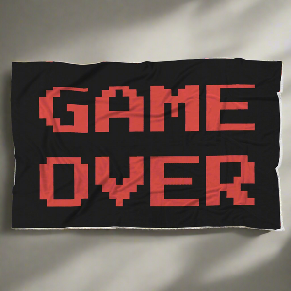 Game Over - Video Gamer Blanket