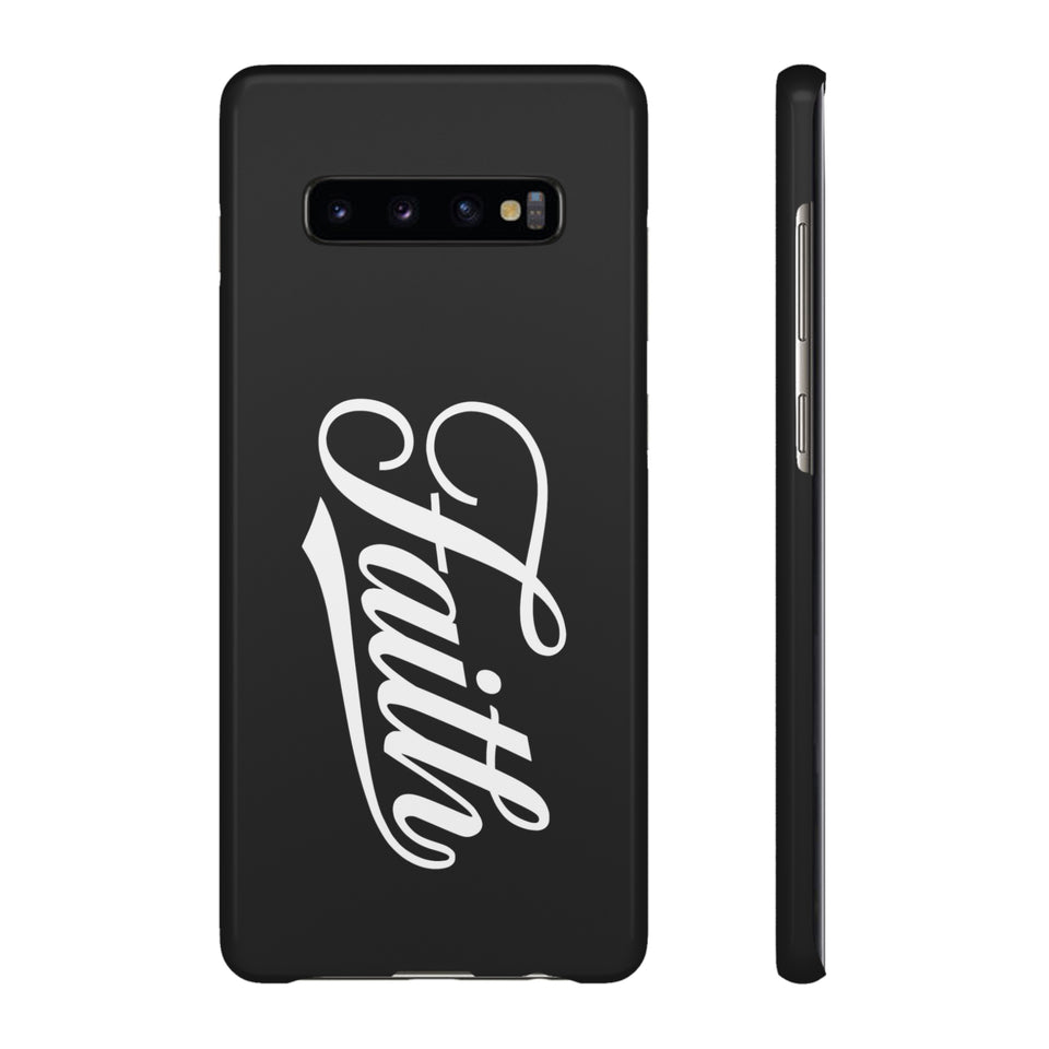 Faith In Jesus iPhone Christian Religion Phone Case | Jesus Faith Cross Phone Case | Faith Christian Cross iPhone & Samsung Galaxy Snap Cases