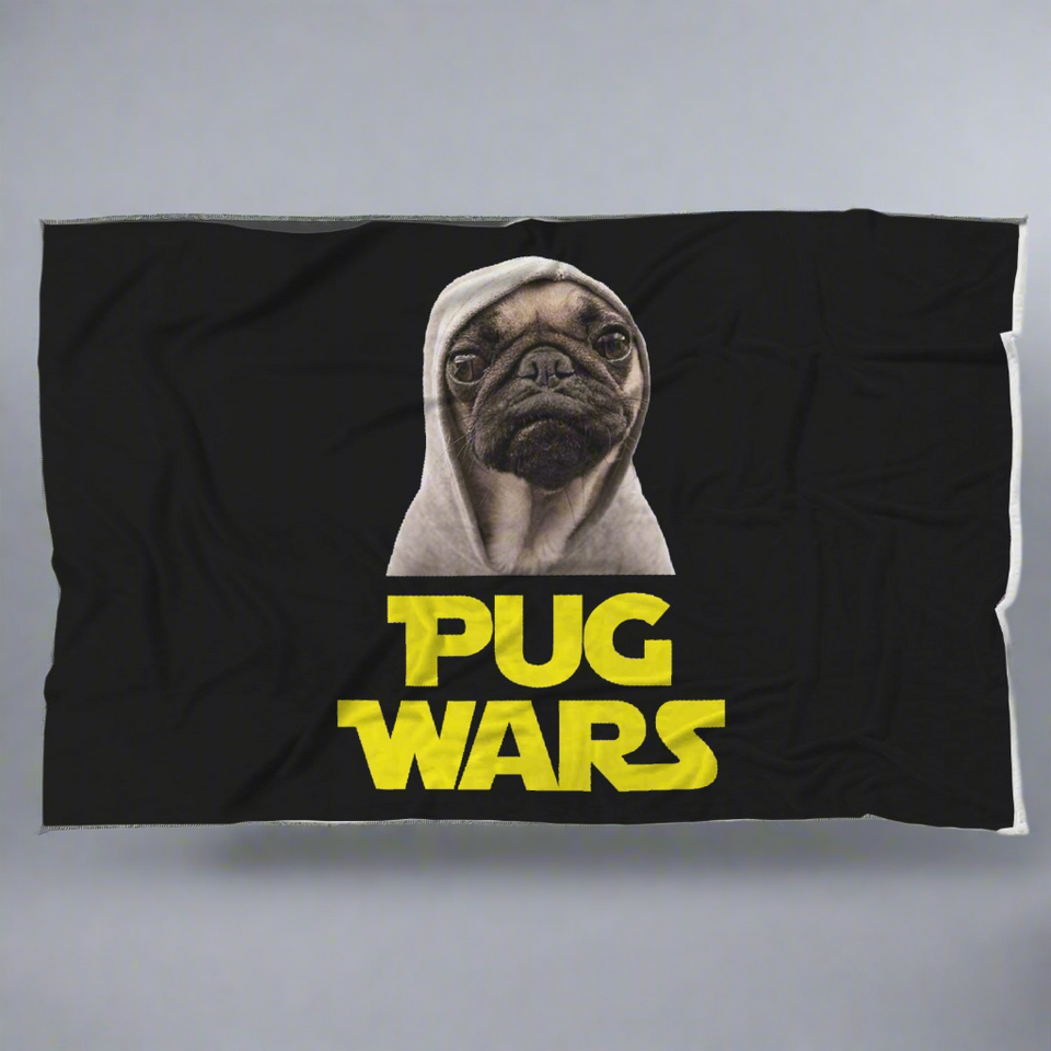 Pug Wars - Pug Blanket