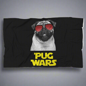 Pug Wars Return Of The Pug Blanket Pug Wars Return Of The Pug Blanket
