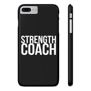 Premium Strength Coach iPhone Case | Strength Coach Gifts Slim Phone Cases Premium Strength Coach iPhone Case | Strength Coach Gifts Slim Phone Cases