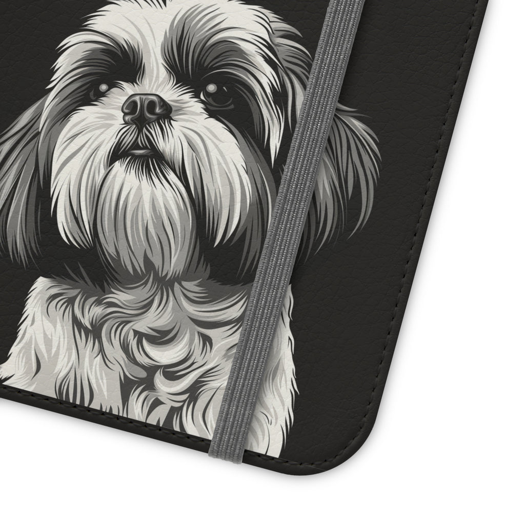 Shih Tzu Phone Case | Shih Tzu Wallet Phone Case | IPhone & Samsung Galaxy Shih Tzu Flip Cases