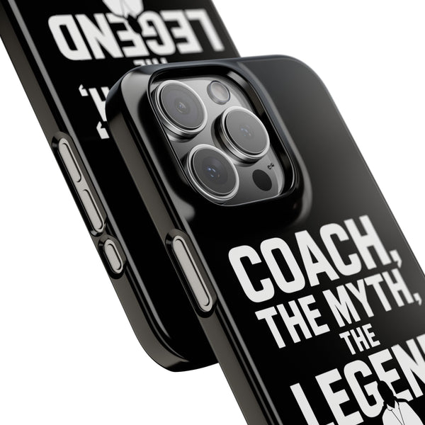 Premium Coach The Myth The Legend iPhone Case | Coach Gifts Slim Phone Cases