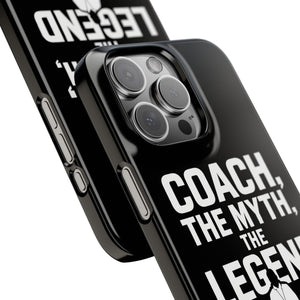 Premium Coach The Myth The Legend iPhone Case | Coach Gifts Slim Phone Cases Premium Coach The Myth The Legend iPhone Case | Coach Gifts Slim Phone Cases