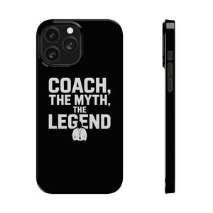 Premium Coach The Myth The Legend iPhone Case | Coach Gifts Slim Phone Cases Premium Coach The Myth The Legend iPhone Case | Coach Gifts Slim Phone Cases