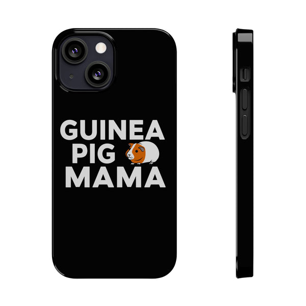 Cute Guinea Pig Mama Slim iPhone Cases | Guinea Pig Gift iPhone Case