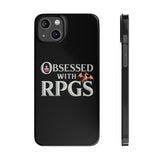 Premium Obsessed With RPGs iPhone Case | Fantasy Role Playing Game Slim Phone Cases Premium Obsessed With RPGs iPhone Case | Fantasy Role Playing Game Slim Phone Cases