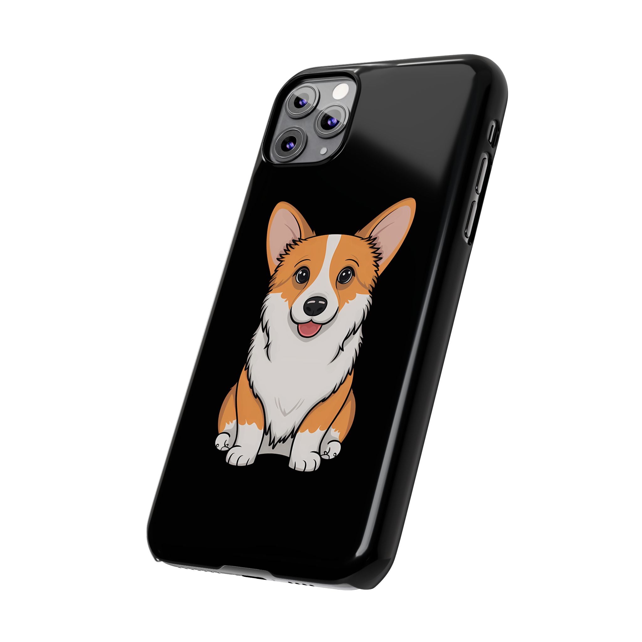 Cute Corgi Slim iPhone Case | Corgi Gift iPhone Case