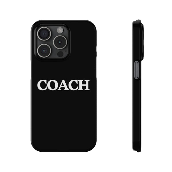 Premium Coach iPhone Case | Coach Gifts Slim Phone Cases