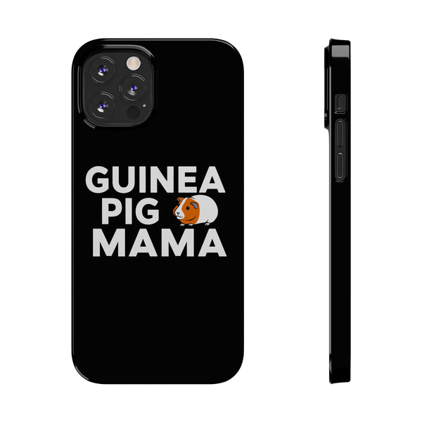 Cute Guinea Pig Mama Slim iPhone Cases | Guinea Pig Gift iPhone Case