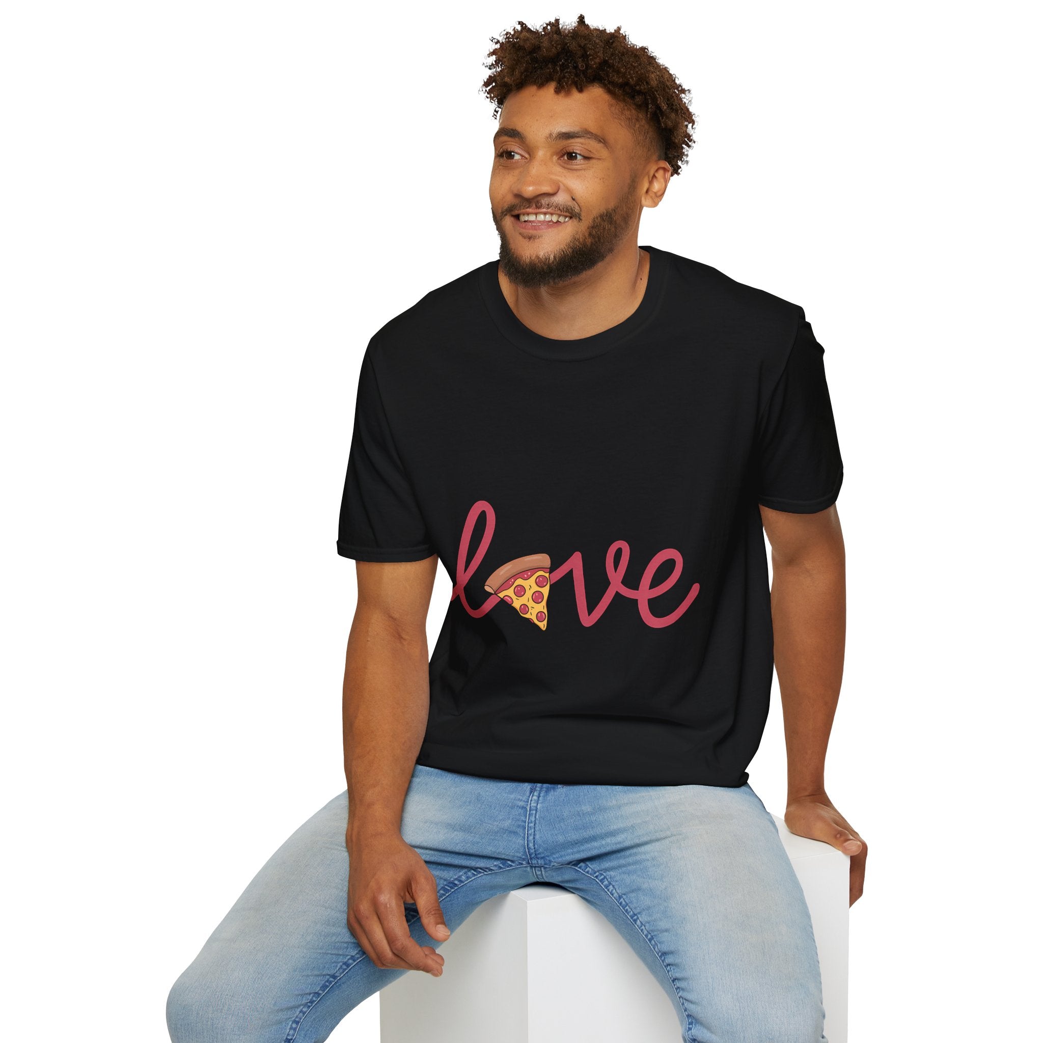 Pizza Lover Unisex T-Shirt - Love Pizza Design 2