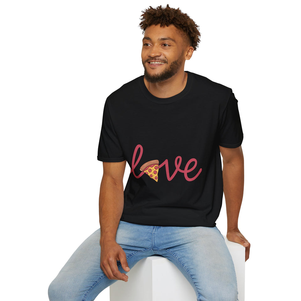 Pizza Lover Unisex T-Shirt - Love Pizza Design 2