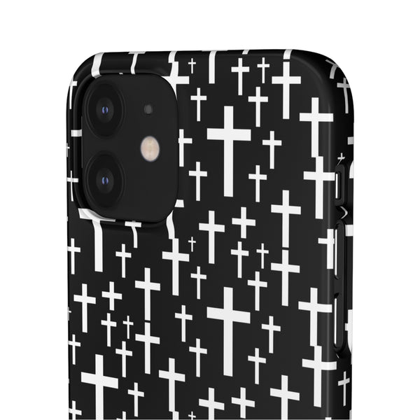 Faith In Jesus iPhone Christian Religion Phone Case | Faith Cross Phone Case | Christian Cross iPhone & Samsung Galaxy Snap Cases