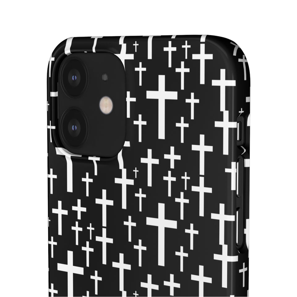 Faith In Jesus iPhone Christian Religion Phone Case | Faith Cross Phone Case | Christian Cross iPhone & Samsung Galaxy Snap Cases