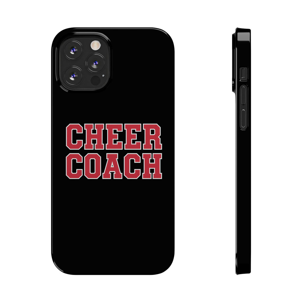 Premium Cheer Coach iPhone Case | Cheer Coach Gifts Slim Phone Cases