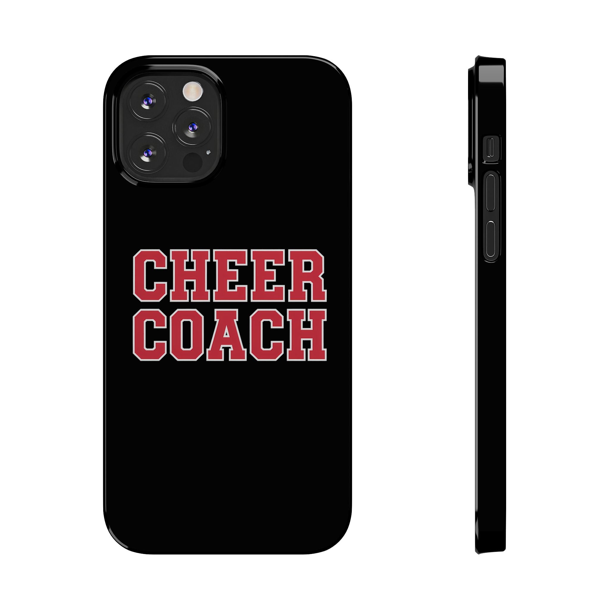 Premium Cheer Coach iPhone Case | Cheer Coach Gifts Slim Phone Cases
