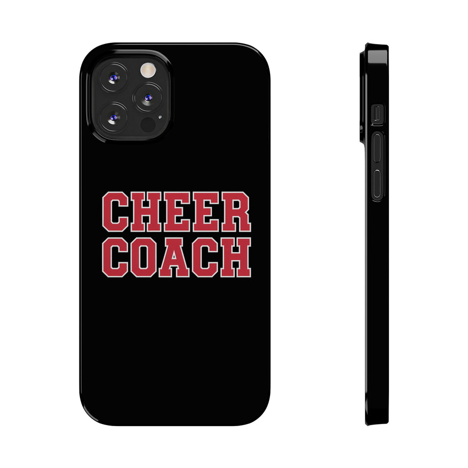 Premium Cheer Coach iPhone Case | Cheer Coach Gifts Slim Phone Cases