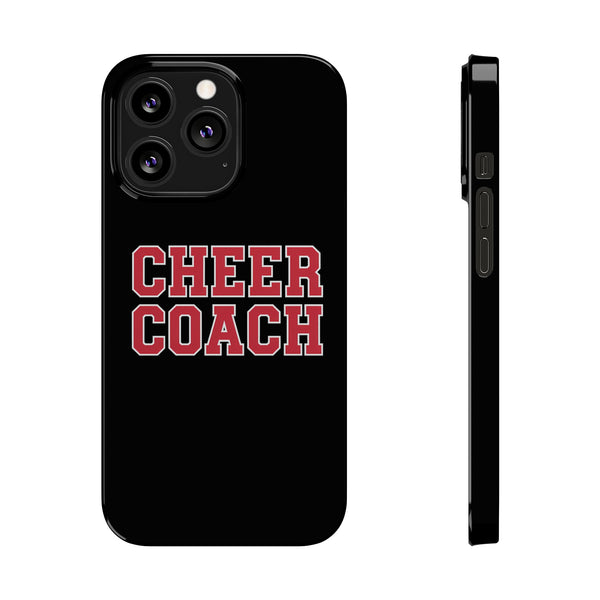 Premium Cheer Coach iPhone Case | Cheer Coach Gifts Slim Phone Cases