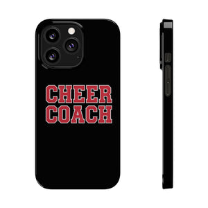 Premium Cheer Coach iPhone Case | Cheer Coach Gifts Slim Phone Cases Premium Cheer Coach iPhone Case | Cheer Coach Gifts Slim Phone Cases