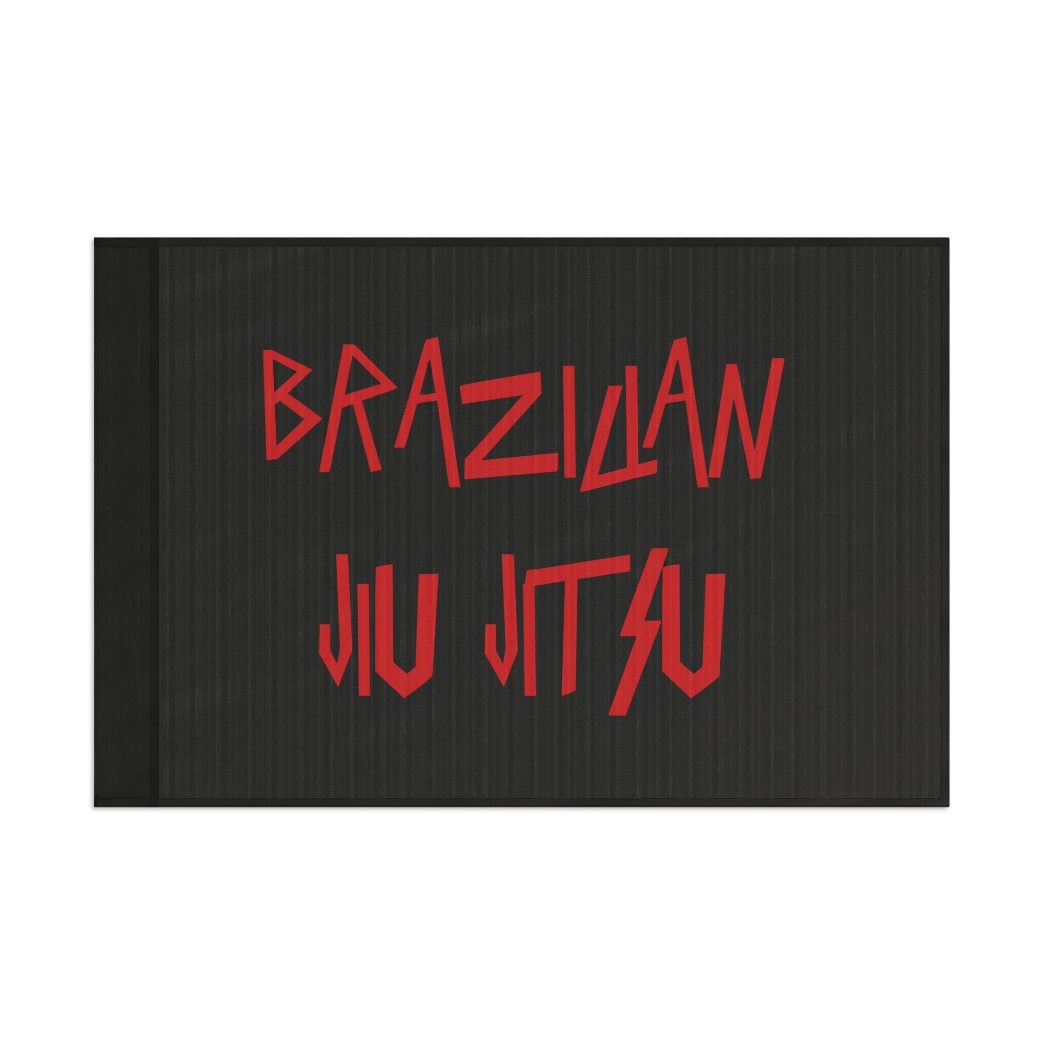 Brazilian Jiu Jitsu Slay Flag Banner | BJJ Flag Secondary image