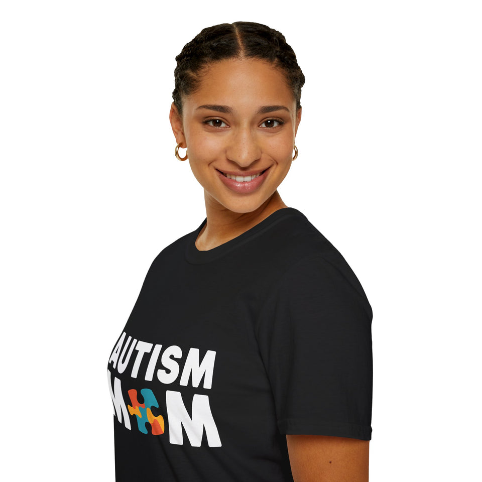 Autism Mom Shirt | Autism Awareness Gifts | Autism Merchandise | Sweet Autism Mother Presents Unisex T-Shirt