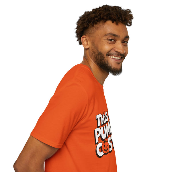This Is My Pumpkin Costume | Funny Pumpkin Halloween Costume Unisex Softstyle T-Shirt