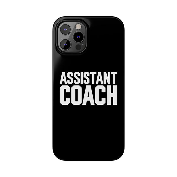 Premium Assistant Coach iPhone Case | Assistant Coach Gifts Slim Phone Cases