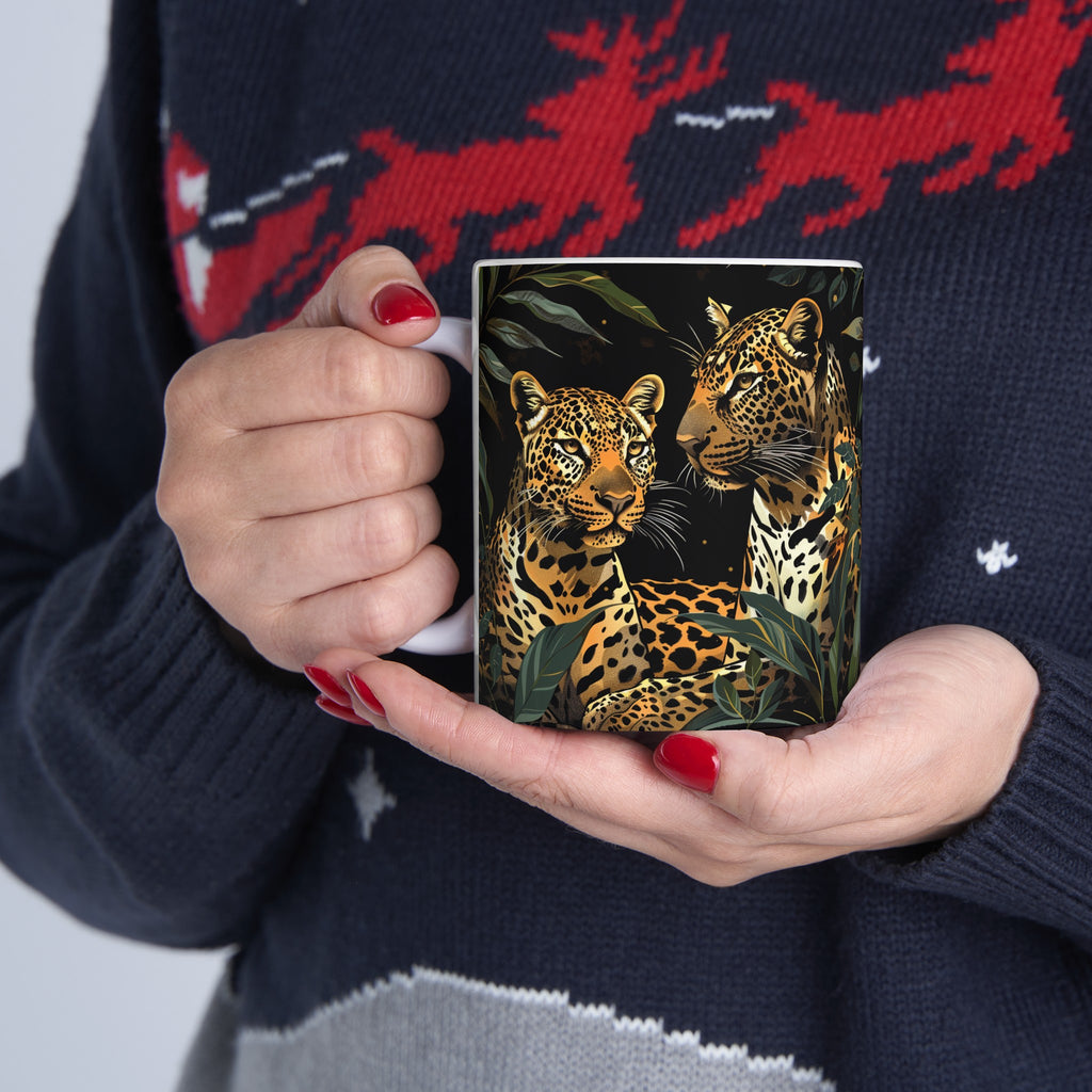 Leopard Mug | Leopard Gifts For Leopard Lovers | Leopard Presents | Leopard Ceramic Mug 11oz