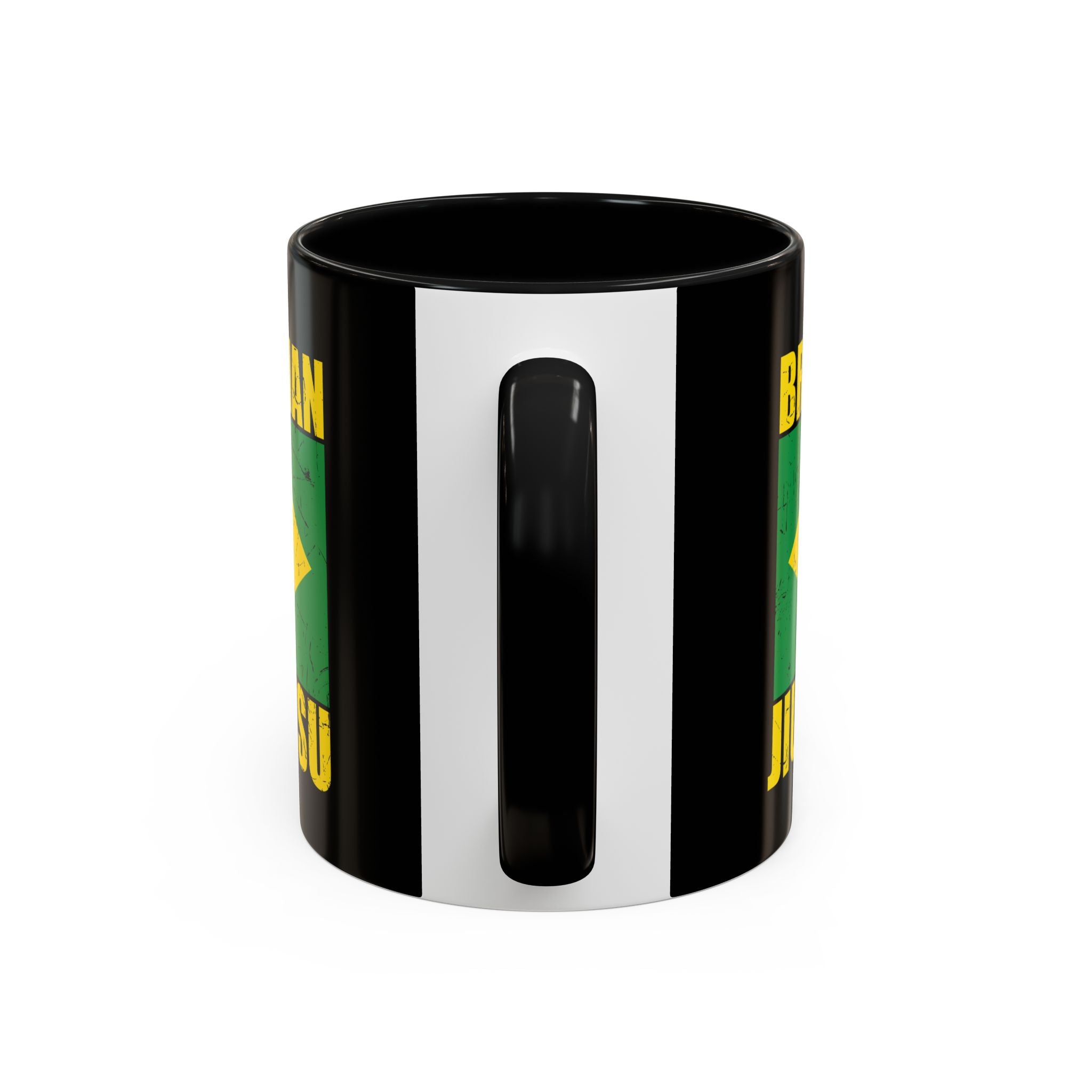 Brazilian Jiu Jitsu Flag | BJJ Accent Coffee Mug