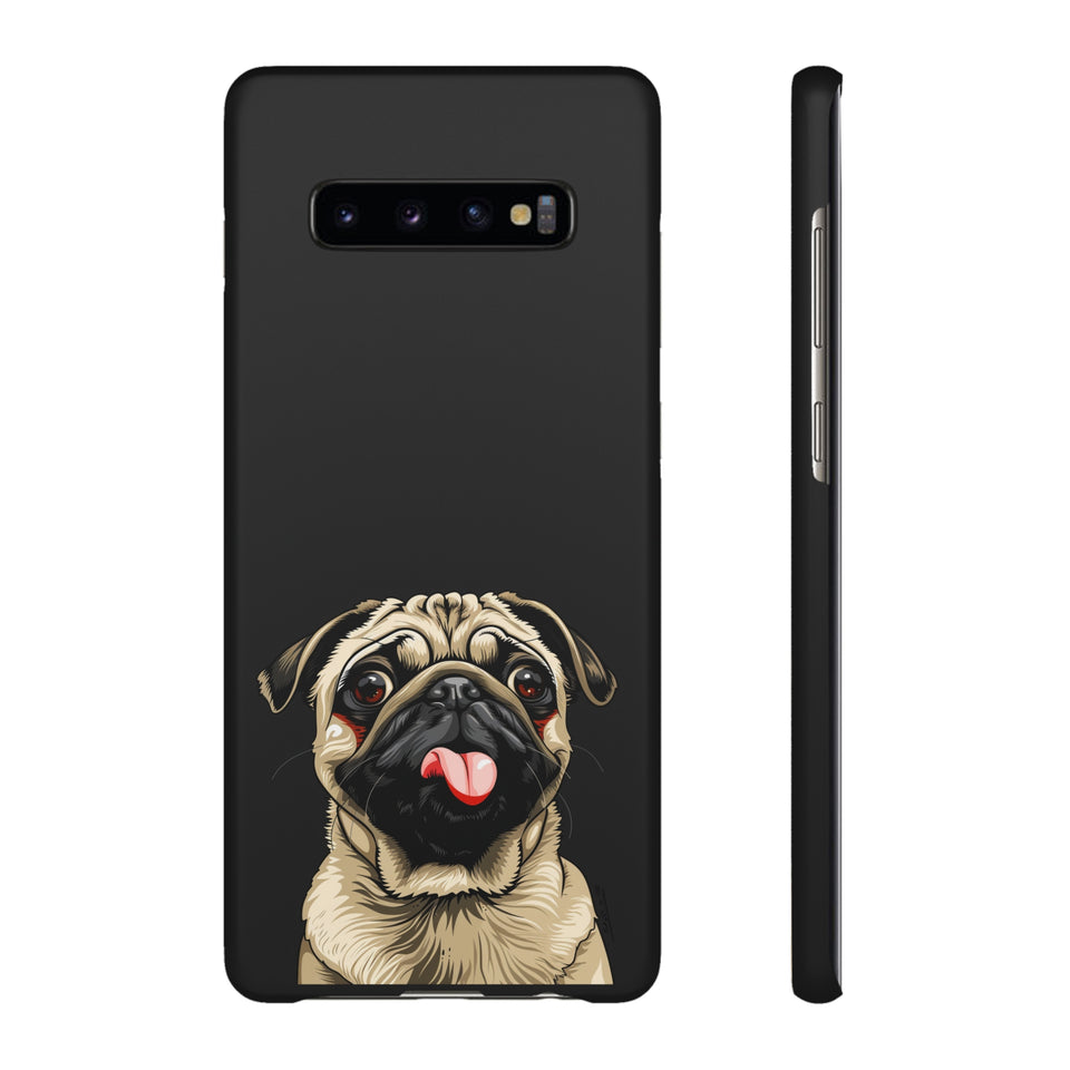 Pug Phone Case | I Love My Pug Phone Case | Pug iPhone & Samsung Galaxy Snap Cases